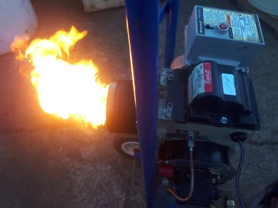 Beckett AF 10 Mobile  Oil Furnace Burner 2 1/4" tube Nordyne Intertherm 1 line Foto 1 de 4