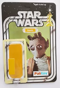 Palitoy Greedo 20 1979 kit de restauración trasera autoadhesivo hogar tu juguete cantina juguete - Imagen 1 de 2