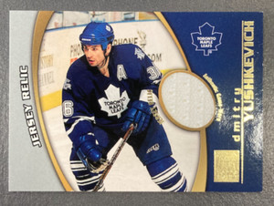 DMITRY YUSHKHEVICH 2001-02 TOPPS RESERVE JERSEY