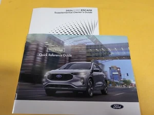 FORD ESCAPE 2024 MANUAL DEL PROPIETARIO SUPLEMENTARIO Y REF RÁPIDO - Imagen 1 de 6