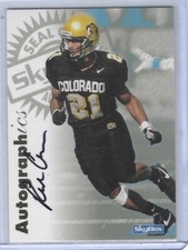 RAE CARRUTH 1997 SKYBOX AUTOGRAPHICS ON CARD ROOKIE AUTO RC