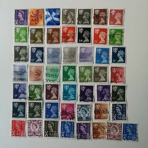 Scotland Regional Issues - Great Britain Stamps Collection - 50 to 100 - Picture 1 of 4