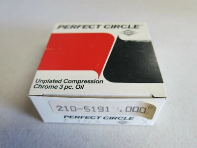 Juego de anillos de pistón de motor Perfect Circle E371X para Honda 1974, 1975, 1976, 1977 Foto 1 de 2