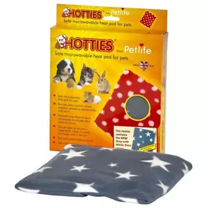 Grey Microwavable Heat Pad For Dog Cat & Small Animal Help With Stress & Aches - Picture 1 of 7
