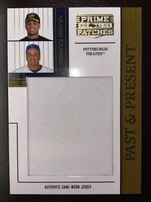 2005 Donruss Prime Patches Aramis Ramirez Jumbo Swatch #PP-11 限量 215/248 — 第 1/2 张图片