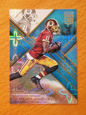 2016 Elite Teal #95 DeSean Jackson Cal Washington Redskins WR #'d 40/75 - Image 1 of 2