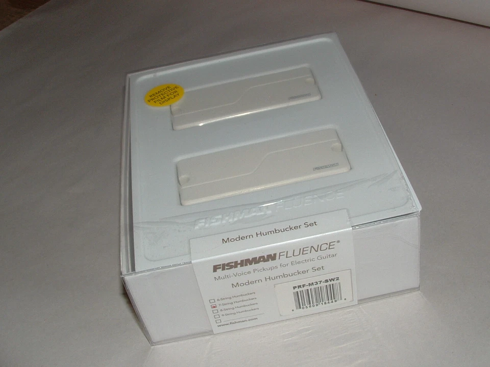 Fishman Fluence PRF-M37-SW2 7 String Modern Humbucker Set 3 Voices (White)