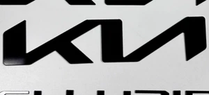 Gloss Black FRONT Emblem OVERLAY FITS 2022+ Telluride - Picture 1 of 5
