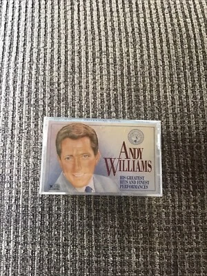 ANDY WILLIAMS HIS GREATEST HITS & FINEST PERFORMANCES 3-CASSETTE TAPES BRAND NEW - Image 1 of 4