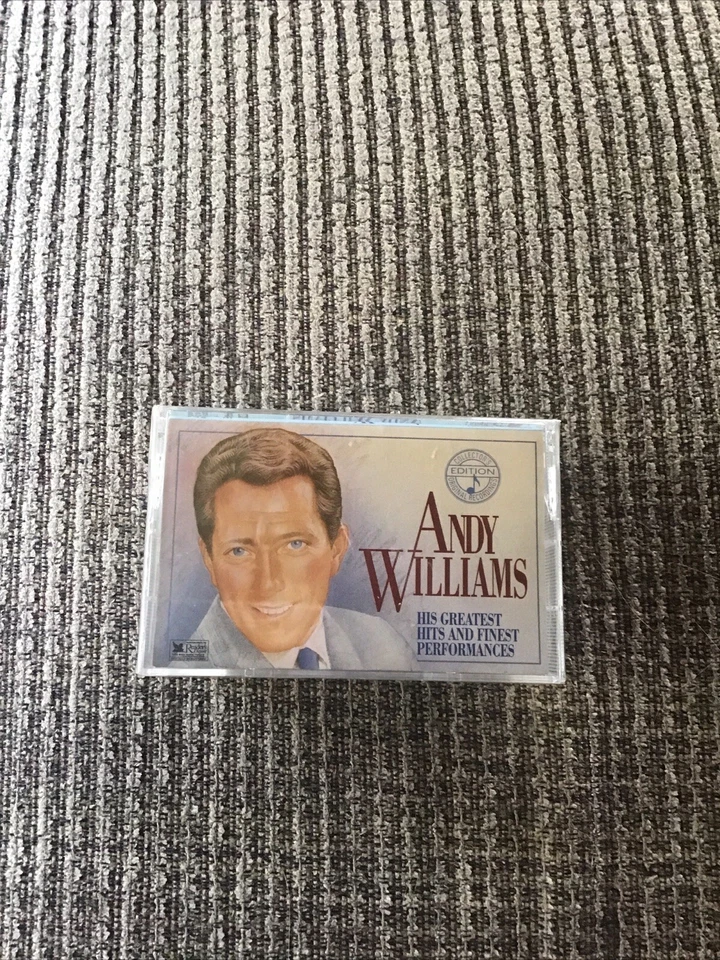ANDY WILLIAMS HIS GREATEST HITS & FINEST PERFORMANCES 3-CASSETTE TAPES BRAND NEW - Image 1 of 4
