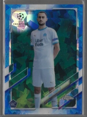 2020-21 Topps Chrome UEFA UCL Lucas Perrin Sapphire Edition Rookie RC #70 - Image 1 of 2