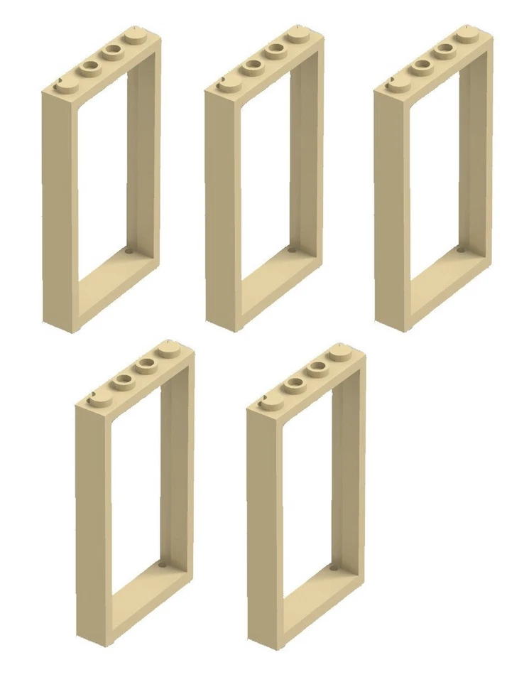 Lego 60596 60616 Beige Replacement Parts Pieces