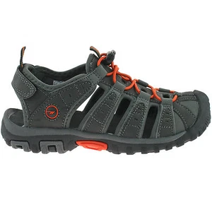 Hi-tec Sandals Sports Walking Hiking Beach KIds Boys Girls Grey 10 - 6 Shore - Picture 1 of 4