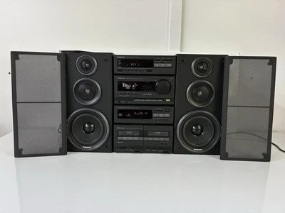 Vtg Panasonic SC-CH9 Stereo Integrated Amplifier & CD/Cassette System Tested - Image 1 of 4