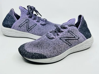 NEW BALANCE Fresh Foam Cruz Womens Size 8 Purple Athletic Sneakers Shoes - Image 1 of 4