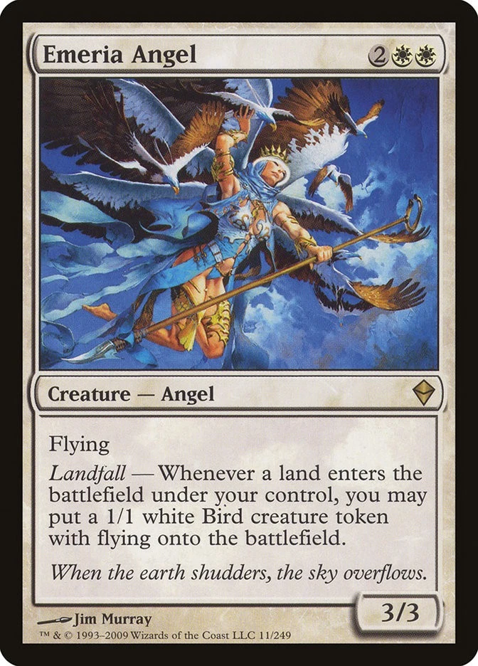 MTG Emeria Angel  - Zendikar #011 - Image 1 of 1