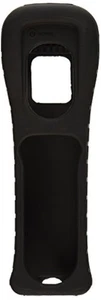 Nintendo OEM Wii Remote Black Jacket Skin Silicone Wiimote Cover Very Good 3Z - Picture 1 of 4