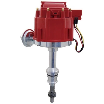 New HEI Distributor For Ford 351W 5.8 V8 SBF Direct Fit HEI Replacement Red - Image 1 of 4