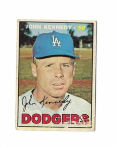 John Kennedy 1967 OPC #111 - O-Pee-Chee - Poor/Low Grade - Just $1 Shipping - Picture 1 of 2