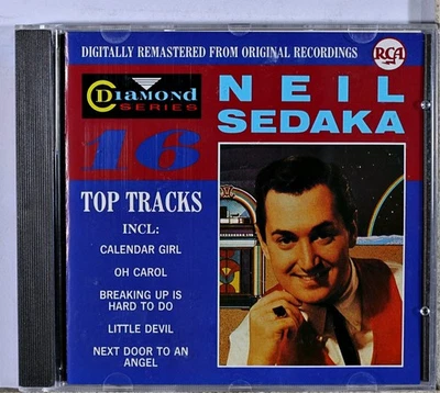 Neil Sedaka - 16 Top Tracks (CD 1988) - Image 1 of 2