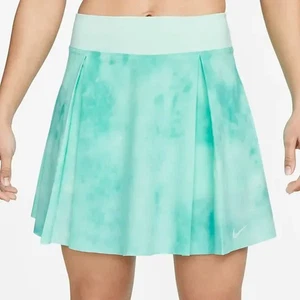 Nike Dri-Fit Club Long Golf Skort Blue Pleated Pull-On Size Medium NWT - Picture 1 of 10