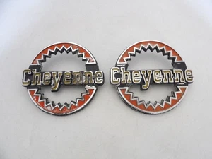 1976 1977 1978 1979-1980 Chevy  Blazer “CHEYENNE” Rear Quarter Panel  Emblems - Picture 1 of 10