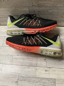 Nike Air Max 2015 Size 12 Black/Volt-White-Hot Lava | 698902-007 - Picture 1 of 9