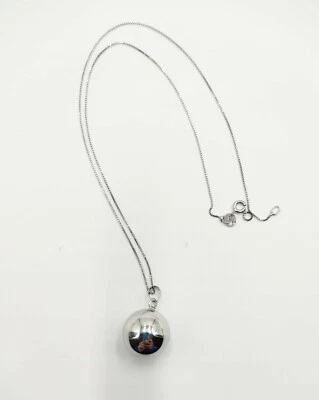 COLLANA CHIAMA ANGELI MEDIO CON CATENINA A 45 CM IN ARGENTO 925 RODIATO IN ORO  - Immagine 1 di 3