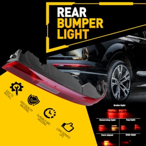 Rear Bumper Light Brake Stop Lamp Reflector For Audi Q7 2016-2021 Right Side RH - Picture 1 of 14