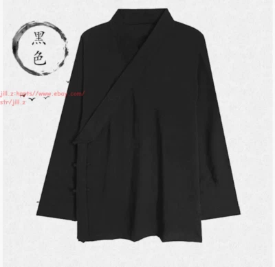 Wudang Taoísta Shaolin Monje Uniformes Kung Fu Tai Chi Artes Marciales Traje Ropa Foto 1 de 4