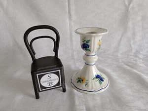 V&B Villeroy & Boch Phönix candelabro blu portacandele - Foto 1 di 4