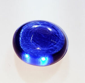 Loose Gemstone 46.60 Ct Che-tan Blue Sapphire Brazilian Lab-Created Cabochon