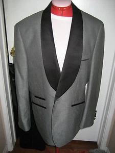 Ferrecci Herren 40S GRAU EIN Knopf JACKE - Bild 1 von 6