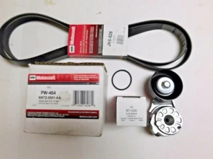 03-04 MARAUDER 4.6L MOTORCRAFT WATER PUMP BELT TENSIONER THERMOSTAT KIT   - Picture 1 of 1