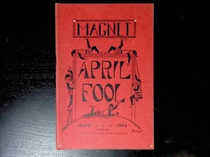 Boletín escolar Magnet de Pennsylvania de la escuela secundaria Butler de abril de 1932 - Imagen 1 de 2