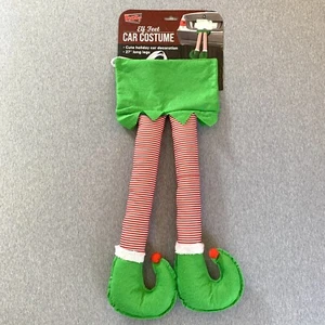 Elf Feet Car Costume Christmas Decoration 27” - Picture 1 of 3