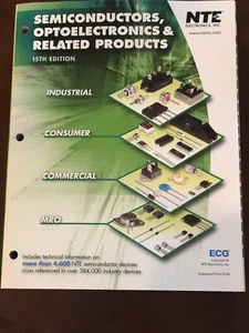 NTE 15TH EDITION SEMICONDUCTOR TECHNICAL GUIDE AND CROSS REFERENCE - Picture 1 of 2