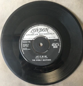 The Everly Brothers- Let It Be Me 1960 7" 45RPM London Records VG Rock & Roll - Picture 1 of 4