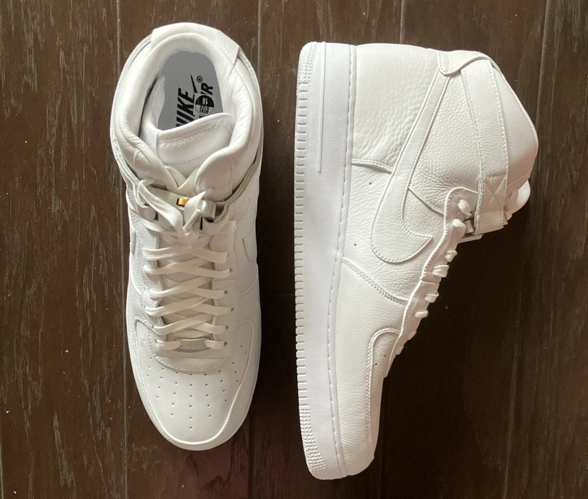 靴 Nike Air Force 1 alyx 1017 ALYX 9SM x Nike Air Force 1 High “Gray”: First Look & Info