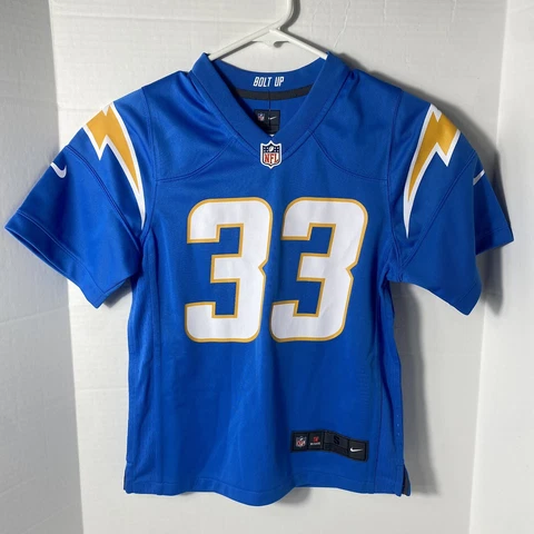 Derwin James Jr Nike NFL On Field Jersey LA Chargers #33 YOUTH Size Small Cover