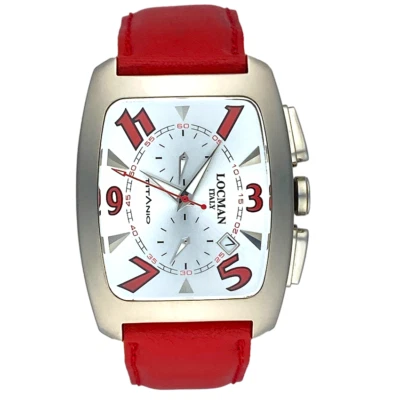 Reloj de cuarzo LOCMAN Titanio cronógrafo unisex con R 5 ATM REF 484, 37mm x 49mm  Foto 1 de 4