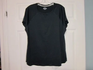 LANDS' END OUTFITTERS PREMIUM NAVY BLUE ACTIVE T-SHIRT, MENS X-LARGE, #468Y - Picture 1 of 8
