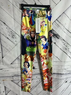 Leggings Yoga Princesa Disney Poliéster Spandex Amarillo/Multi Mujer Talla M Foto 1 de 4
