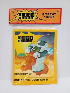 Vintage Robo Force 1984 NOS Party Leckerlibeutel - Bild 1 von 5