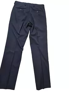 Murano Alex Men's Fit Navy Dress Pants 30x32 Stretch Blend Wardrobe Essentials - Picture 1 of 8