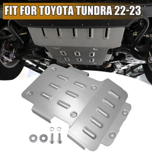 Set NEW CAR FRONT SKID PLATE Replacemt PTR60-34220 For Tundra PRO 2022 2023 2024 - Picture 1 of 9