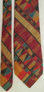 -AUTHENTIQUE cravate cravatte PROCHOWNICK 100% soie TBEG vintage - Picture 1 of 4