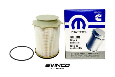 Filtro de combustible Mopar Cummins diésel 2010-2012 Dodge Ram 6,7 L 68065608AB fabricante original Foto 1 de 3