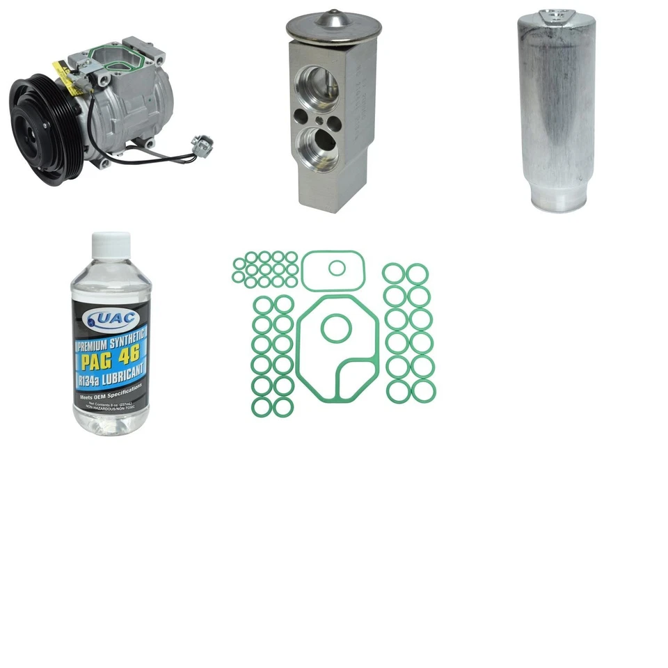 适用于 1998 - 2002 年丰田卡罗拉空调压缩机套件 UAC 1999 2000 2001 — 第 1/1 张图片