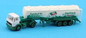 Albedo Mercedes Benz Tanksattelzug Gutshof-Ei 1:87 OVP - Bild 1 von 4